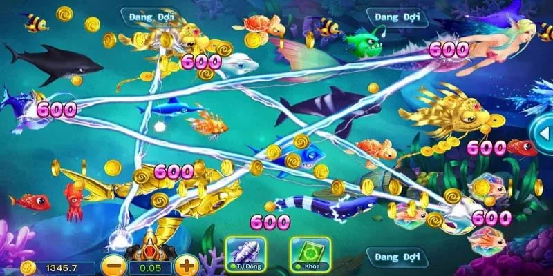 Bắn Cá Faco777 – Săn Thưởng Đại Dương Hấp Dẫn Cho Newbie 2025 3 Các mức thưởng hấp dẫn có trong game faco777
